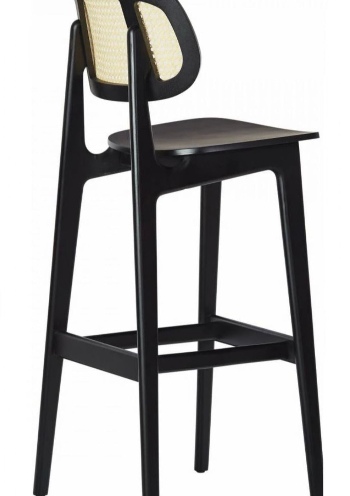 Unique Bar Stools with Caning