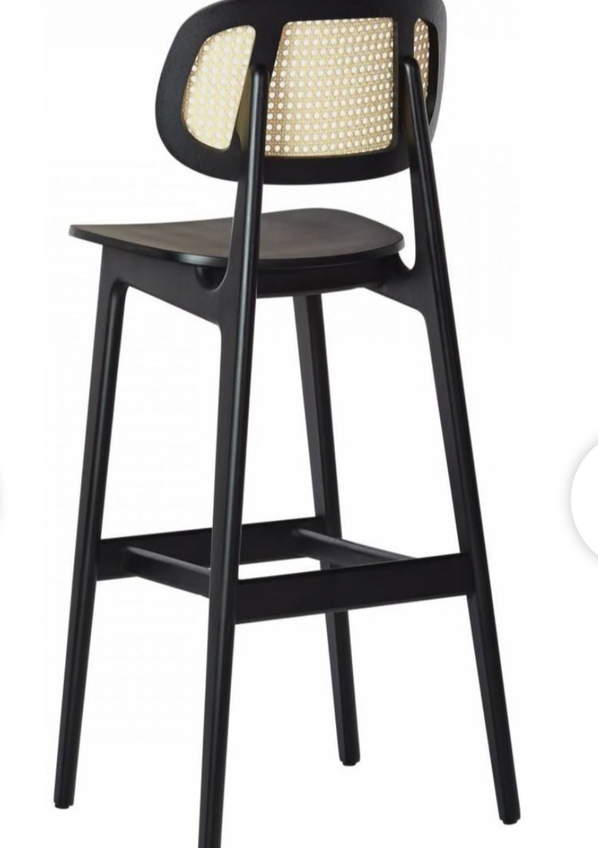 Unique Bar Stools with Caning