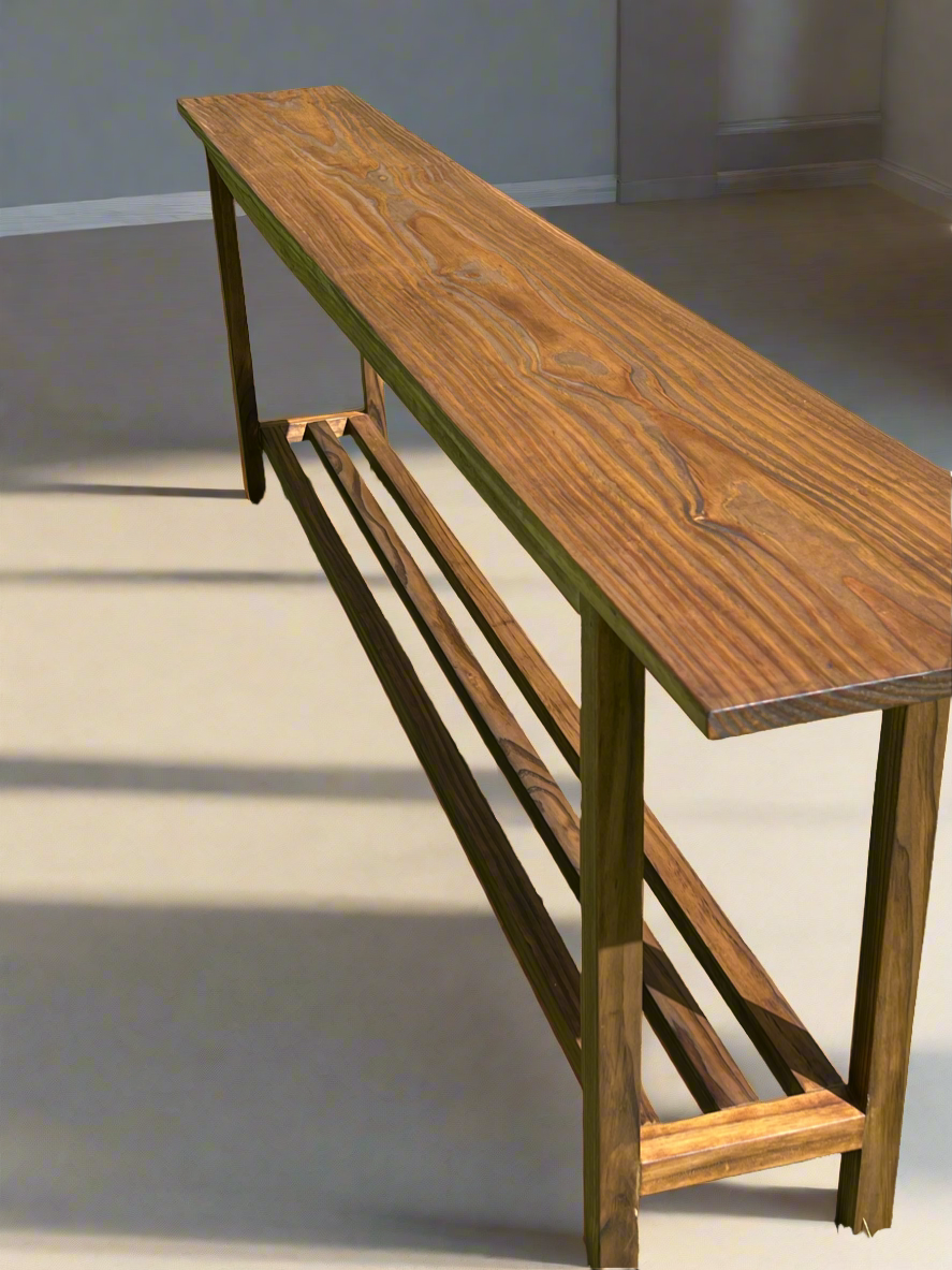 Handmade Minimalist Sofa Table